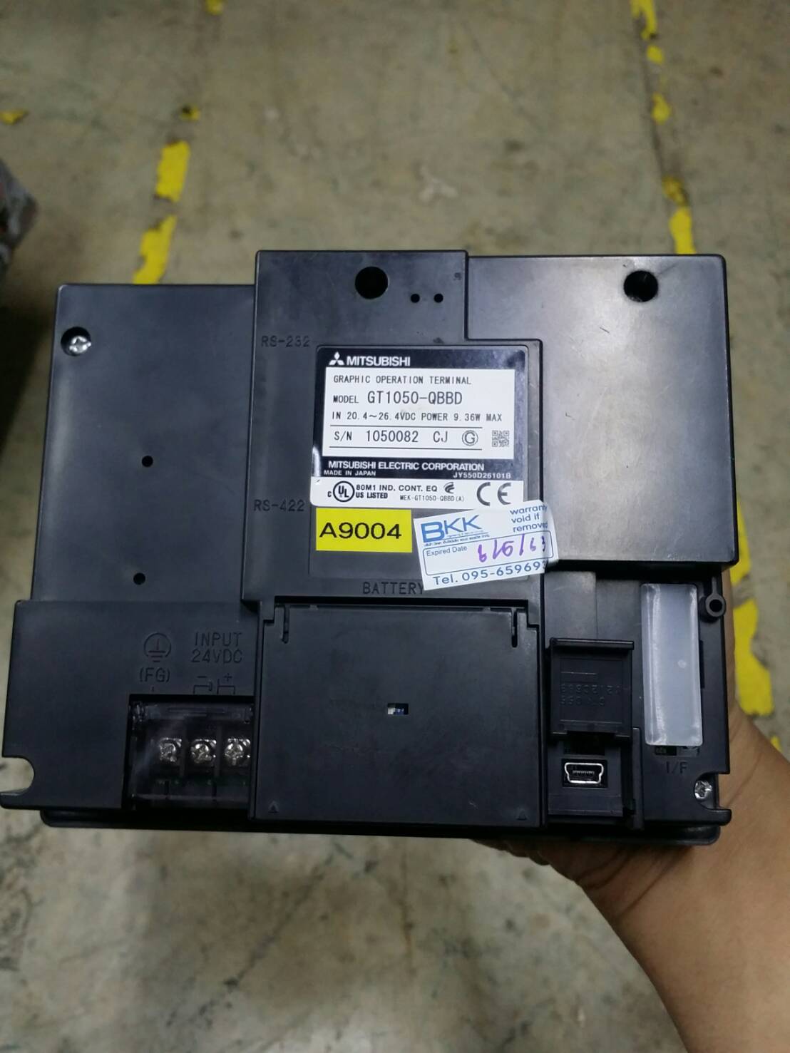 สายโหลด PLC Mitsubishi Q series USB-Q06UDEH / Q03UDE (USB-Q MINI) ยาว 3 เมตร