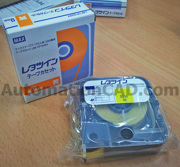 เครื่องพิมพ์ ปลอกสายไฟ สติ๊กเกอร์ MAX LETATWIN LM-380E Label Printer, Wire Marker