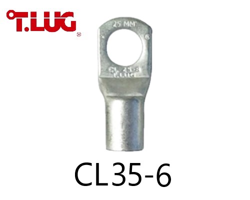 หางปลารุ่นหนาทรงยุโรป แบบท่อ CL 35-6 TLUG ใช้กับสาย 35 sq.mm (50 ชิ้น/ห่อ)