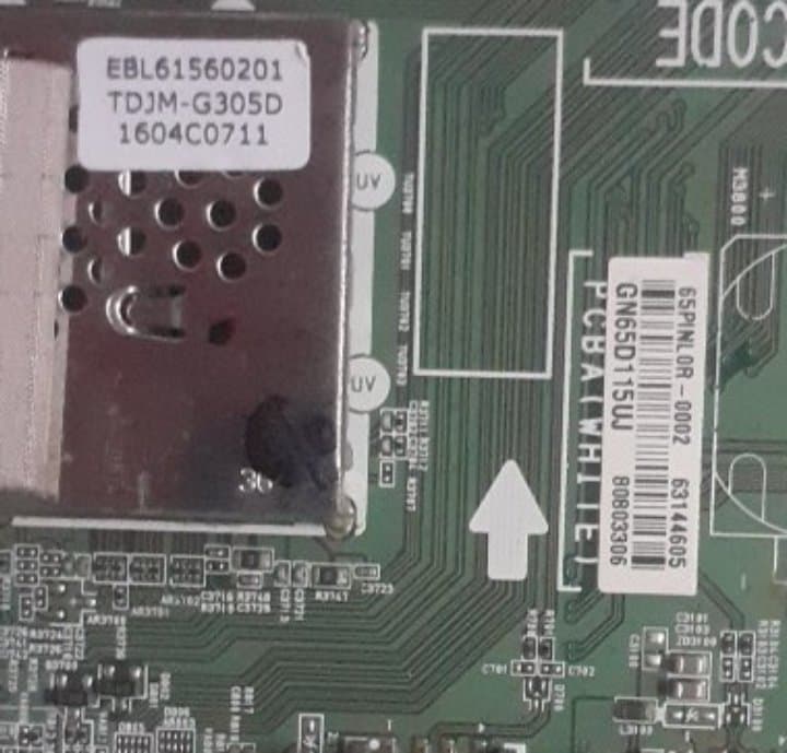 เมนบอร์ด LG รุ่น 55LX341C 49LX341C 43LX341C :EAX66174305(1.3)