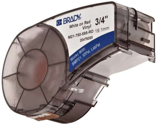 BRADY M21-750-595-RD สติ๊กเกอร์ BMP21-PLUS - BRADY LABEL PRINTER