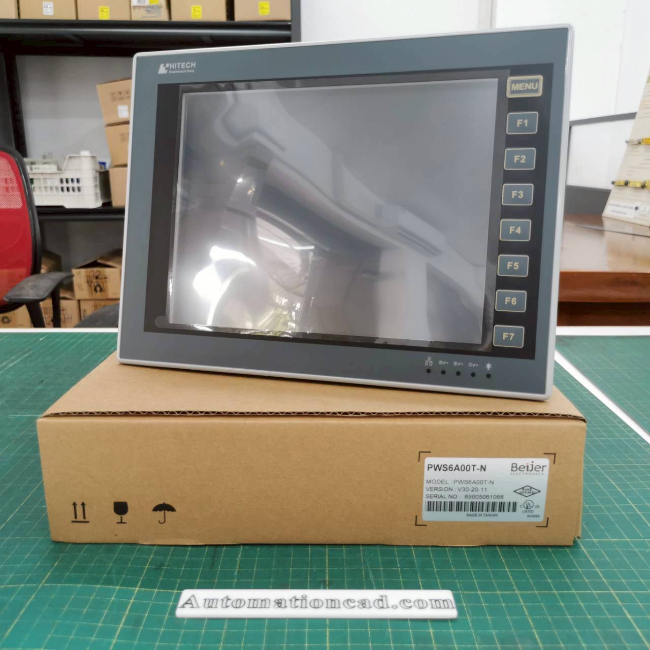 จอ HITECH(Beijer) รุ่น PWS6A00T-N หน้าจอ 10.4 นิ้ว LCD TOUCH SCREEN