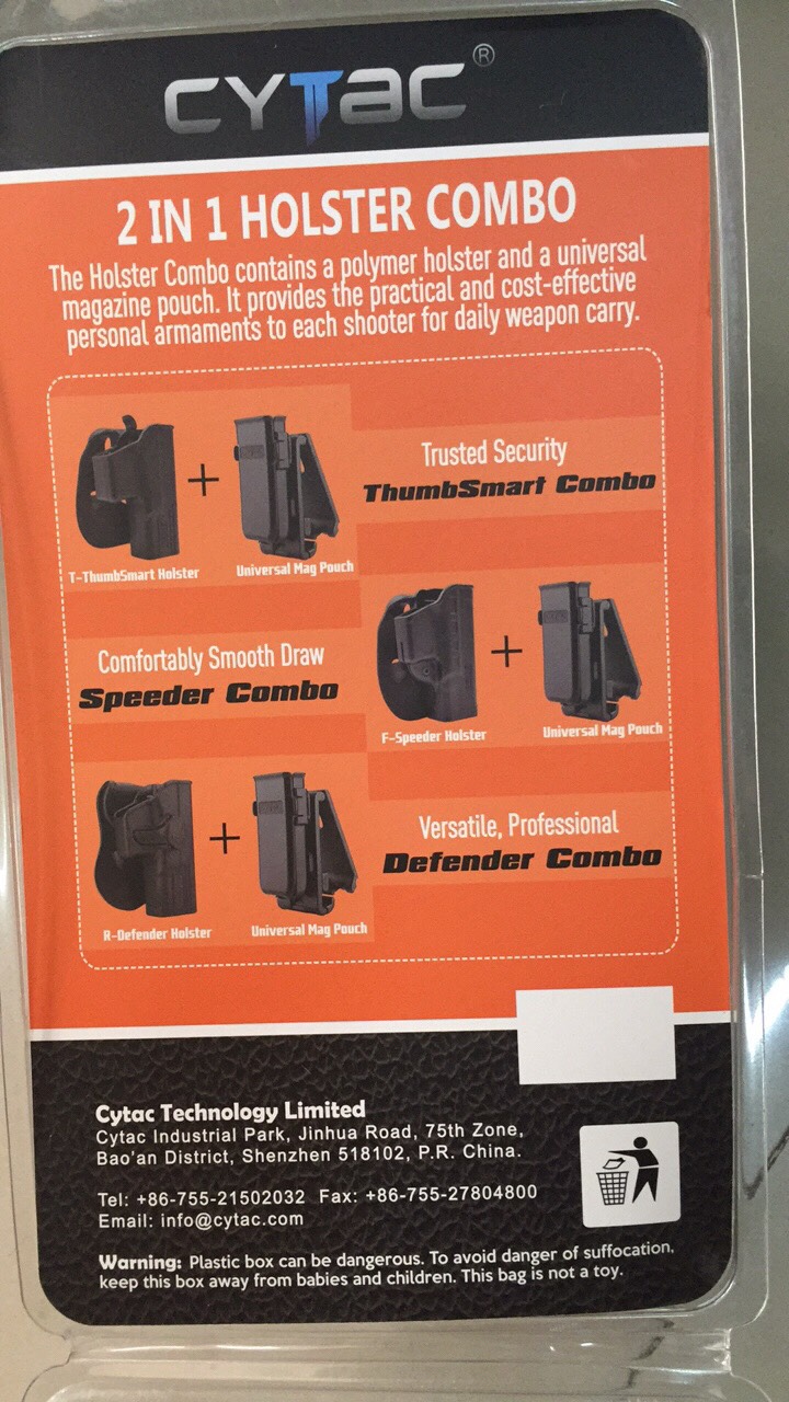 ⭕New.ซองปืน พกนอก Cytac สำหรับปืนสั้นทุกรุ่น กดปลดล๊อกโดยนิ้วโป้ง เซฟตี้ ‼️ป้องกันการแย่งปืนได้ดีเยี่ยม มีเพลทปรับ ระดับ ความสูงตำ่ในตัว ⭕ 🔖 ราคาโปรโมชั่นทุกรุ่น🔰 ✔ ซองปืนสั้น Fits Sig Sauer P320 Carry ✔ ซองปืนสั้น Fits Glock
