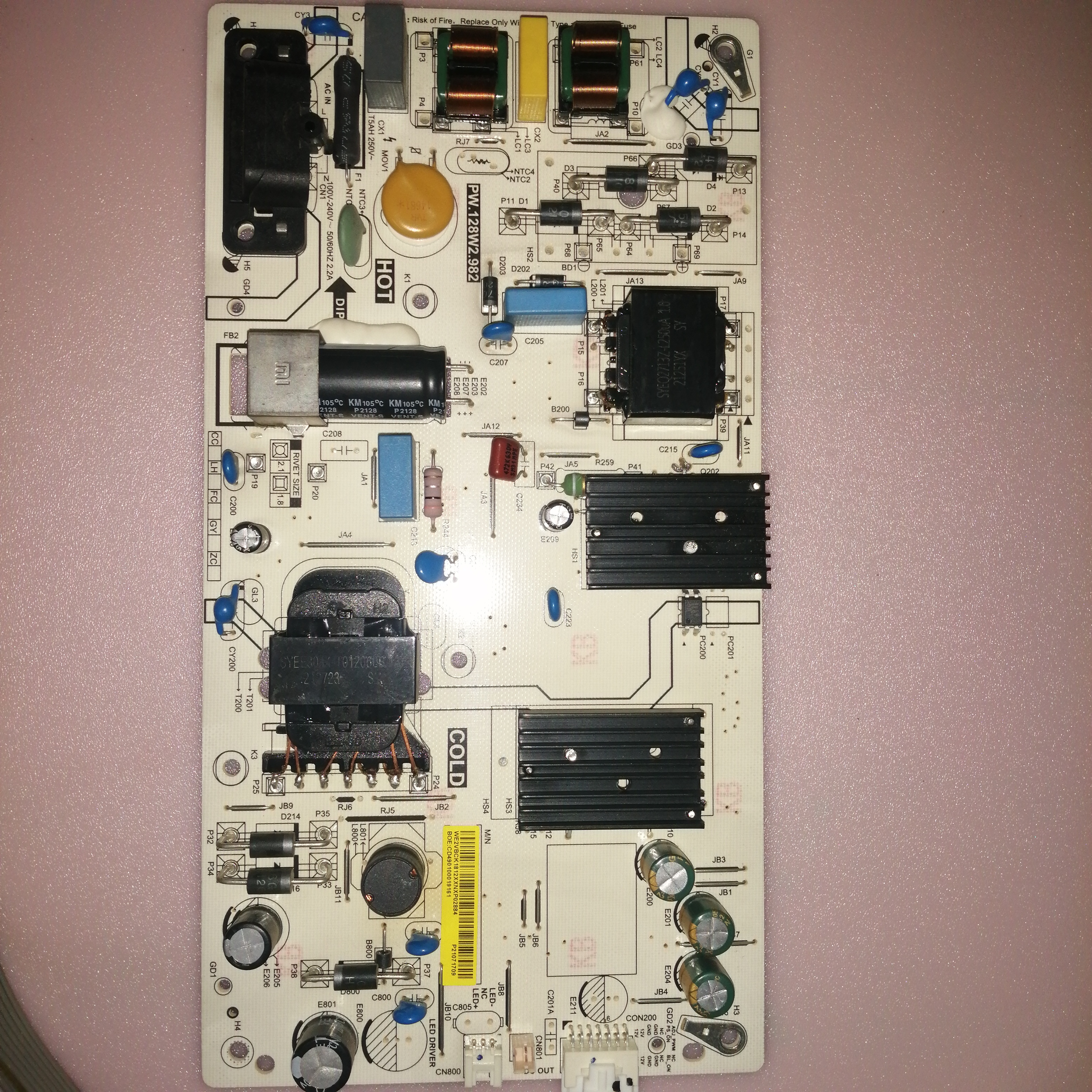 บอร์ดพาวเวอร์ซัพพลาย MI L43M6-6AR :PW.128W2.982