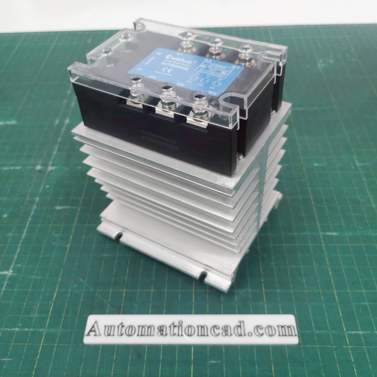 โซลิดสเตต พร้อมฮีทซิงค์ CELDUC SVT965960E Heat shrink อลูมิเนียมระบายความร้อน