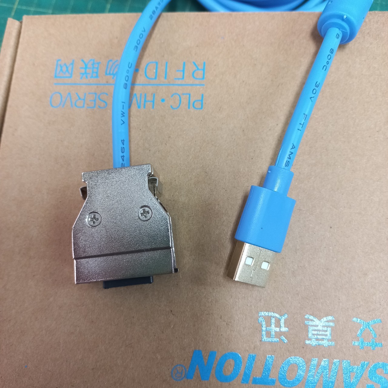 รุ่นนี้เลิกผลิดใช้รุ่น USB-CIF02-FTDI แทน สายลิ้งค์ PLC OMRON CPM1A CPM2A C200 ออมรอน USB-CIF02+