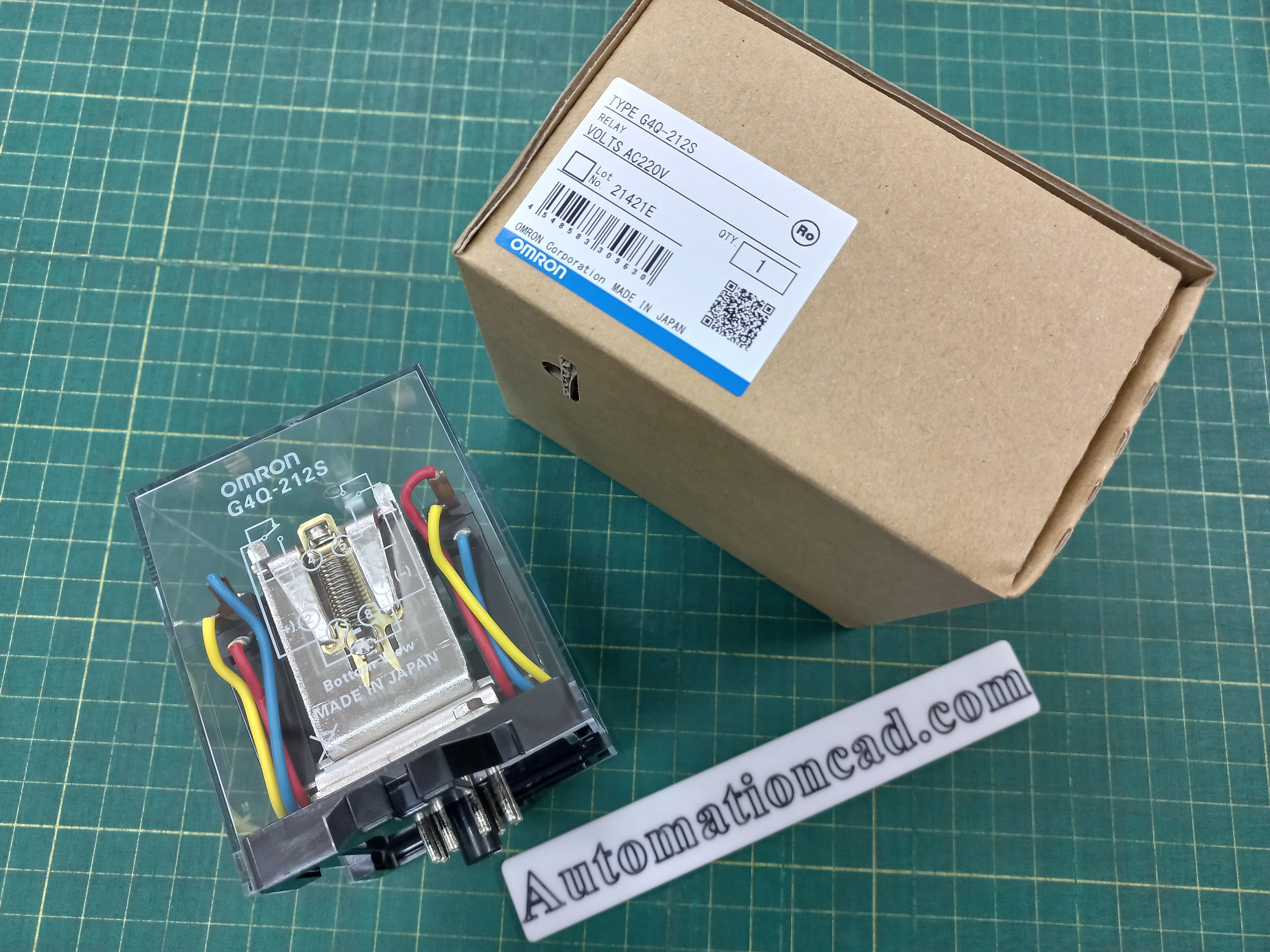 Relay OMRON G4Q-212S แรทเชทรีเลย์ 250VAC 5A