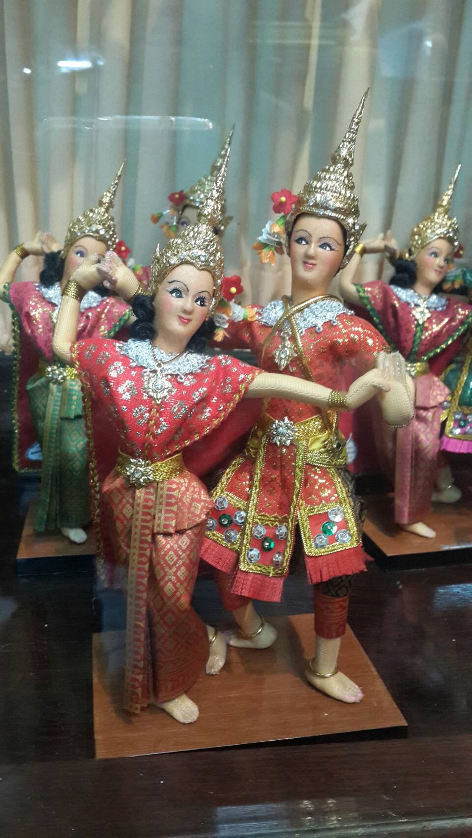 ตุ๊กตา นางรำ (ชุดคู่) ขนาดเล็ก 8 นิ้ว