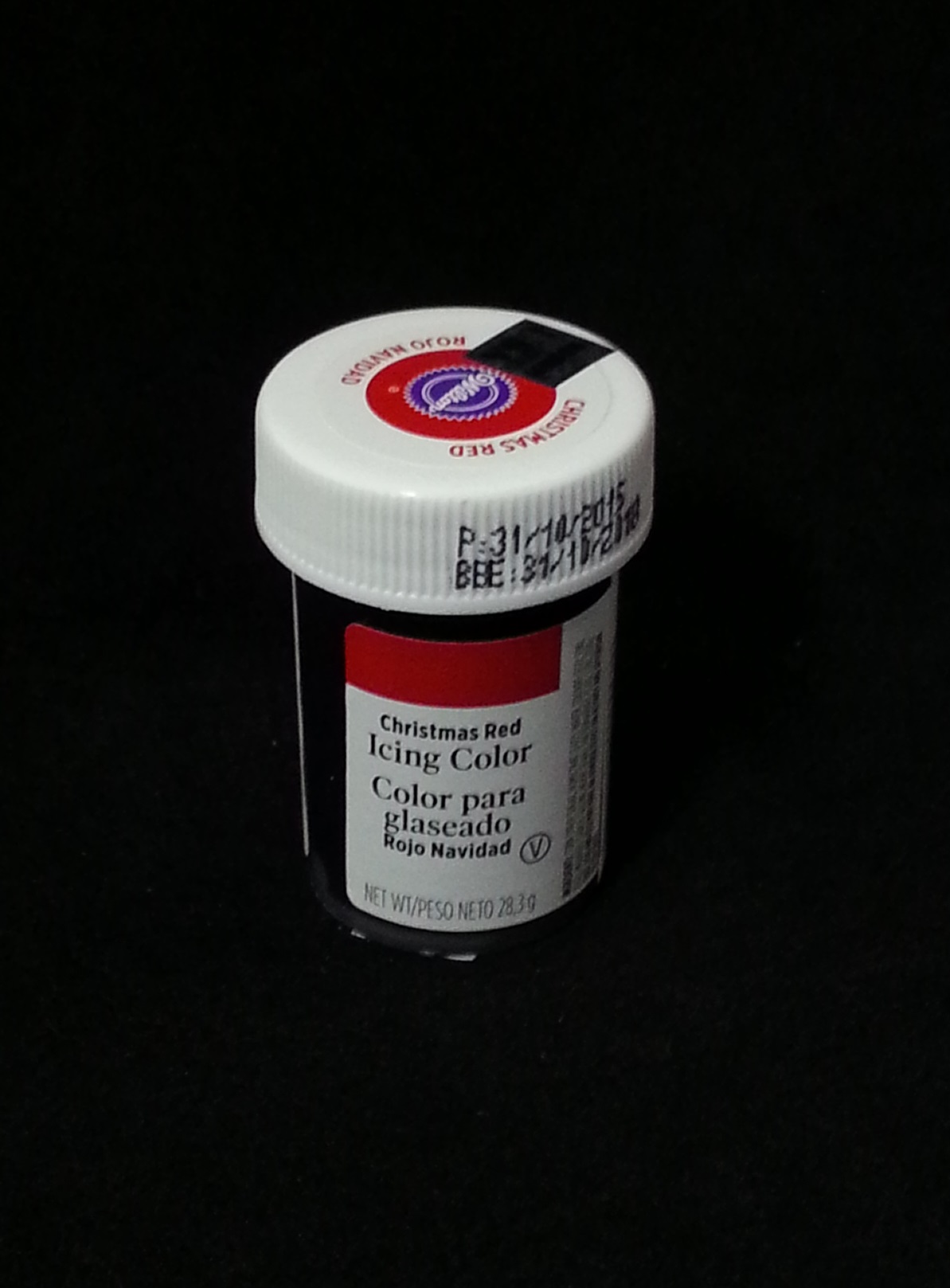 ไอซิ่ง คัลเลอร์ สีแดงคริสต์มาส ตราวิลตัน 28.3g.