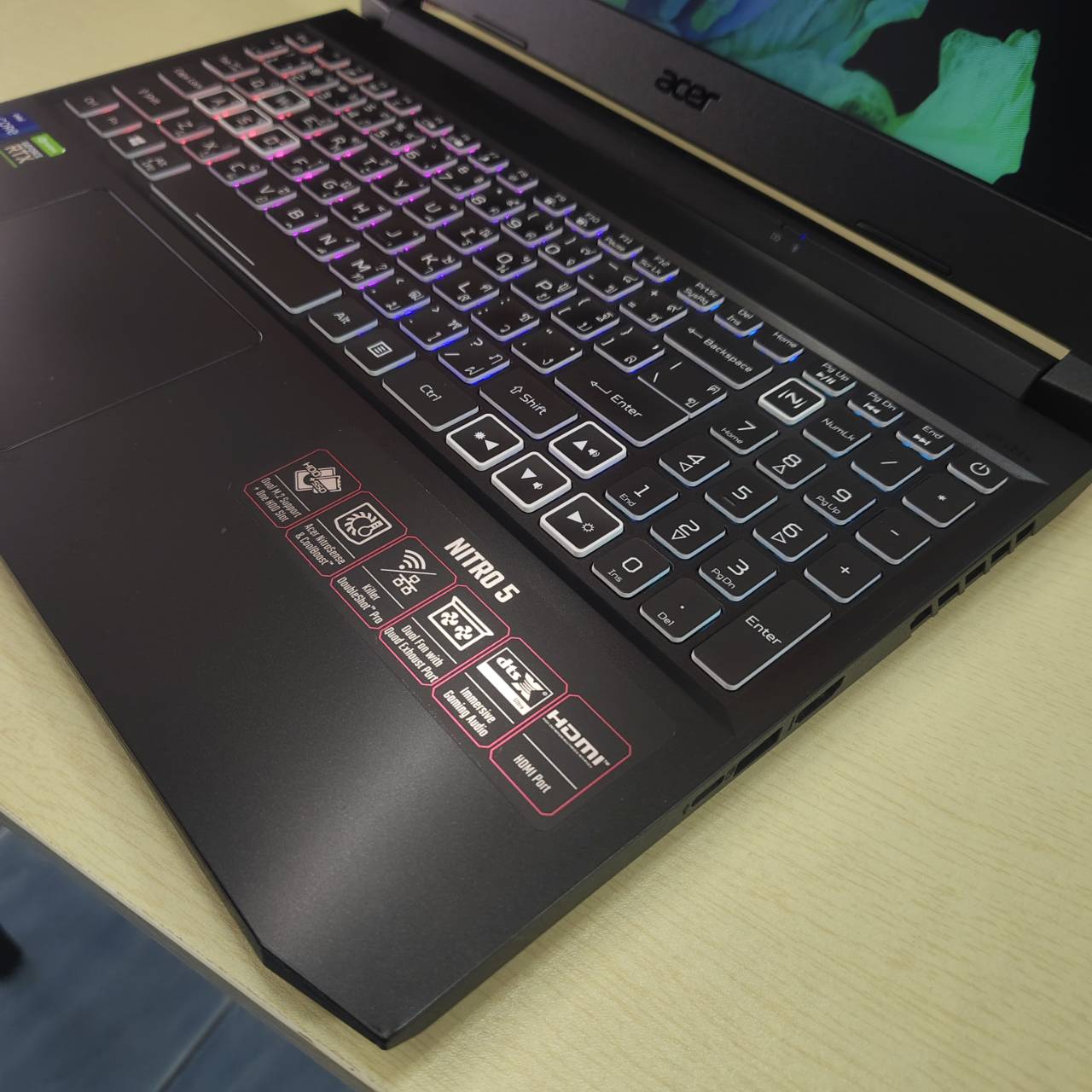 ACER Nitro 5 AN515-57-7277 สภาพเครื่อง 85%