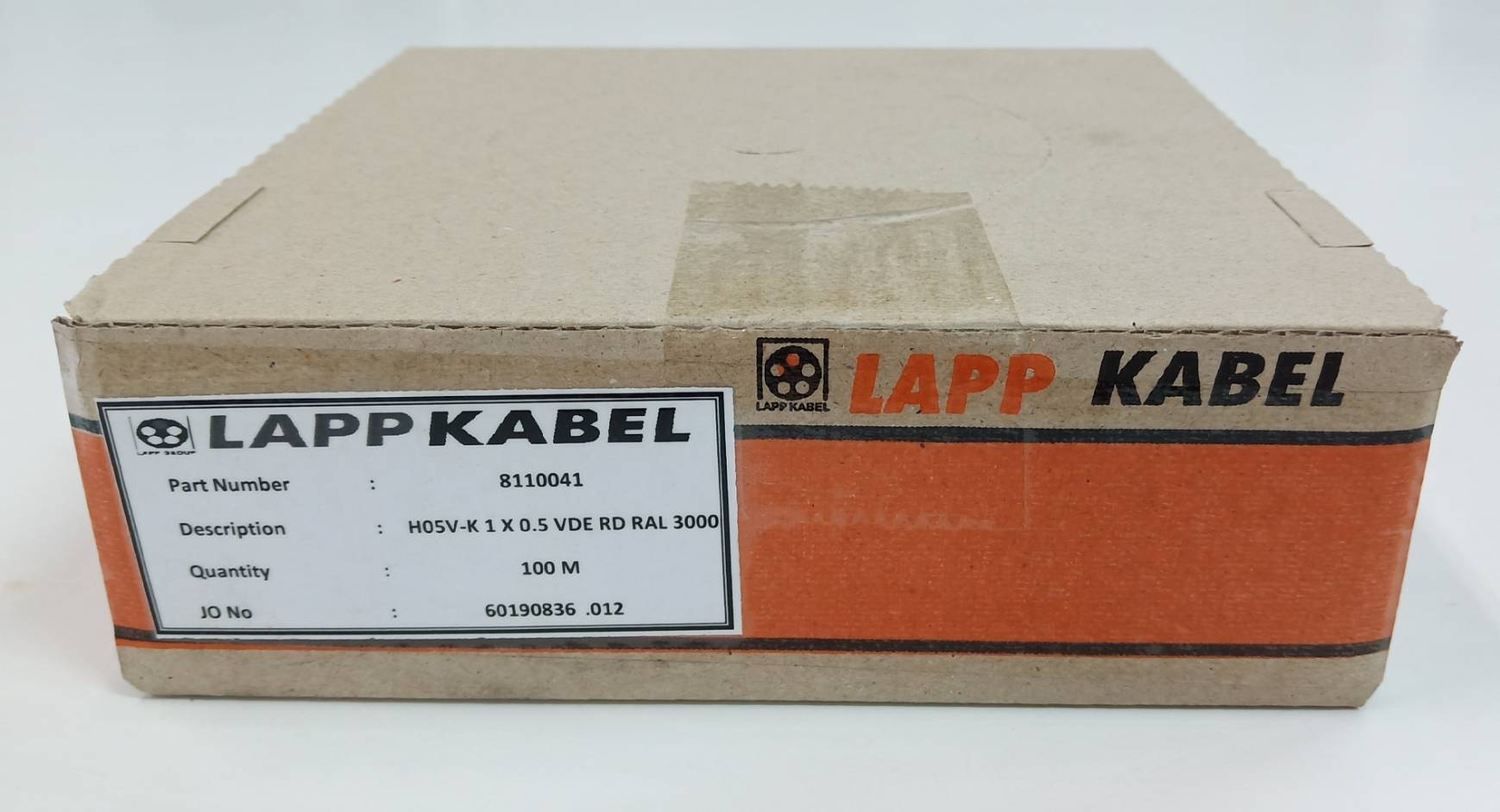 สายไฟ 0.5 mm² H05VK สำหรับ WIRING ตู้คอนโทรล กล่องละ 100 เมตร