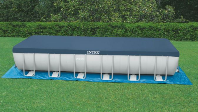 INTEX สระน้ำ Ultra Frame Pool ขนาด 32 ฟุต พร้องกรองทราย