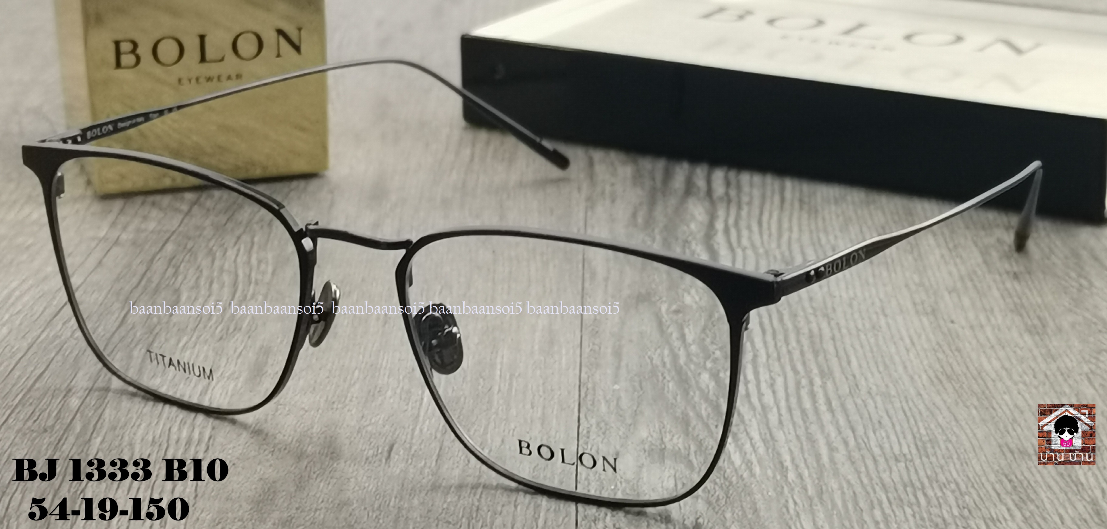 Bolon BJ 1333 B10 โปรโมชั่น กรอบแว่นตาพร้อมเลนส์ HOYA ราคา 3,690 บาท