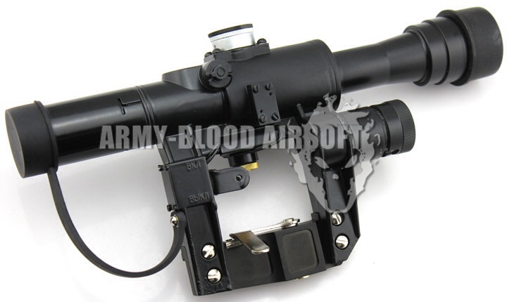 4X24 PSO-1 Scope for SVD/AK Series