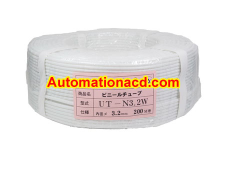 PVC TUBE จากญี่ปุ่น UBON ขนาด 6.0 mm. ใช้ได้กับสายไฟขนาด 6 mm²