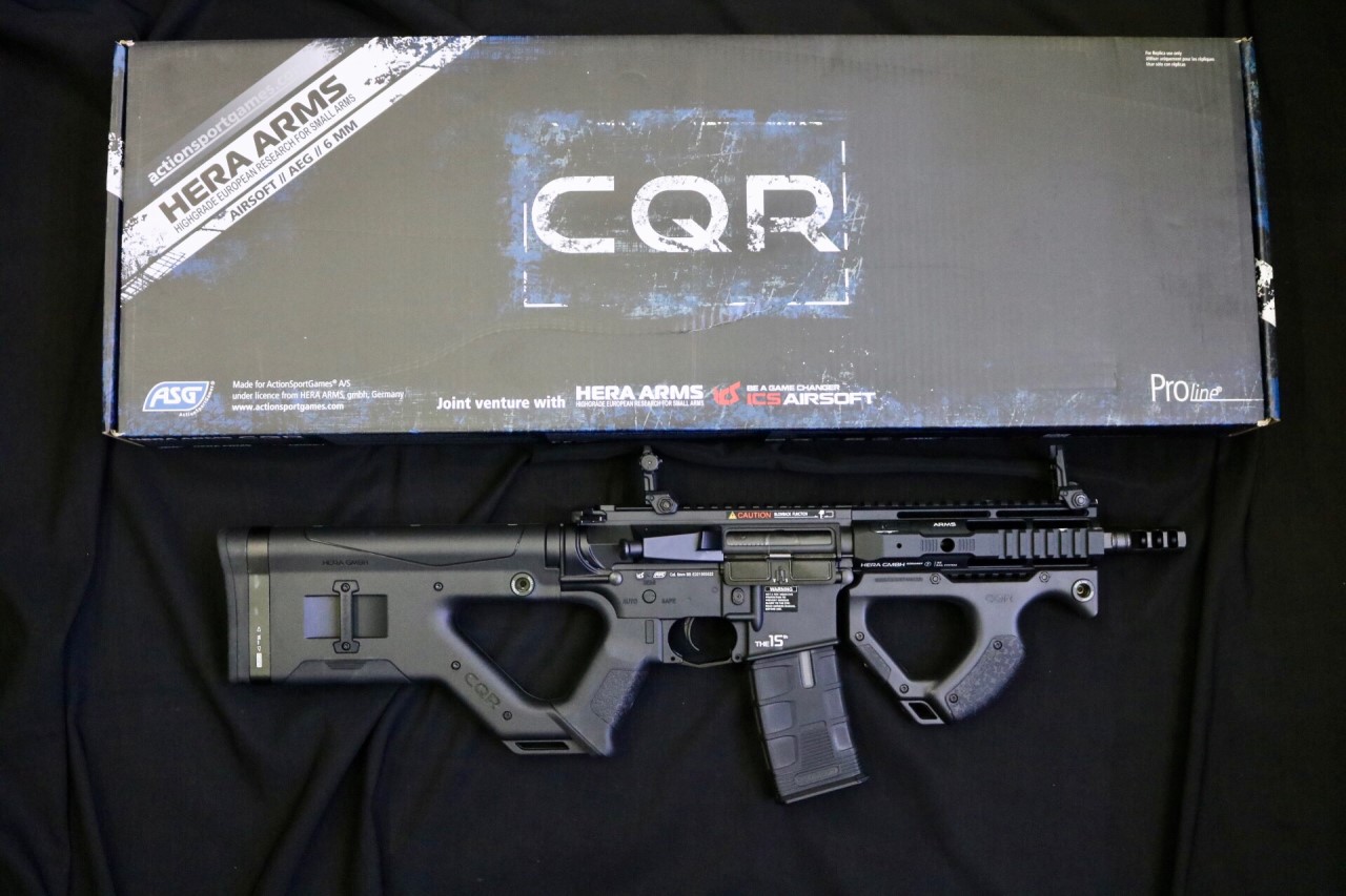 https://youtu.be/9e2O0m7O4Us ( New ! ) ICS HERA Arms CQR ( Mosfet / Black ) # ICS-AEG-390 Price:US$ 492.00 ราคา: 23,500 บาท