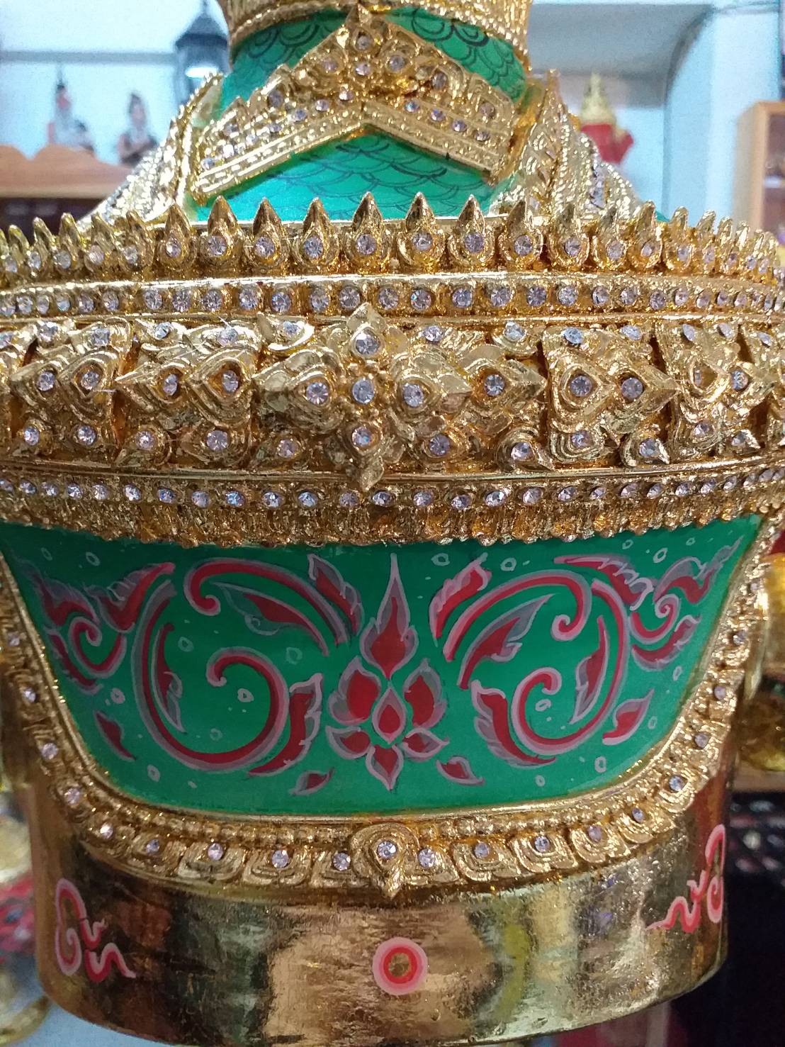 เศียร พญานาค ขนาดครอบ งานละเอียด