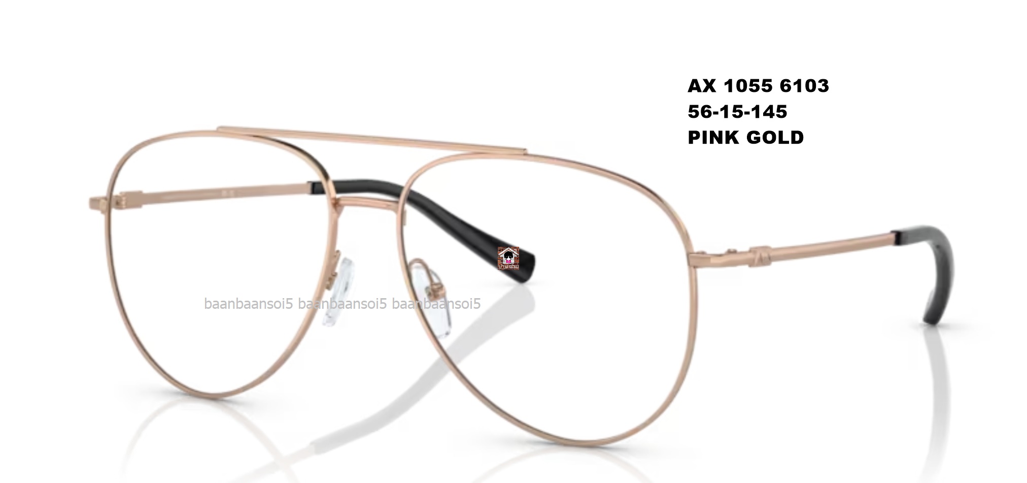 ARMANI EXCHANGE AX 1055 โปรโมชั่น กรอบแว่นตาพร้อมเลนส์ HOYA ราคา 3,900 บาท