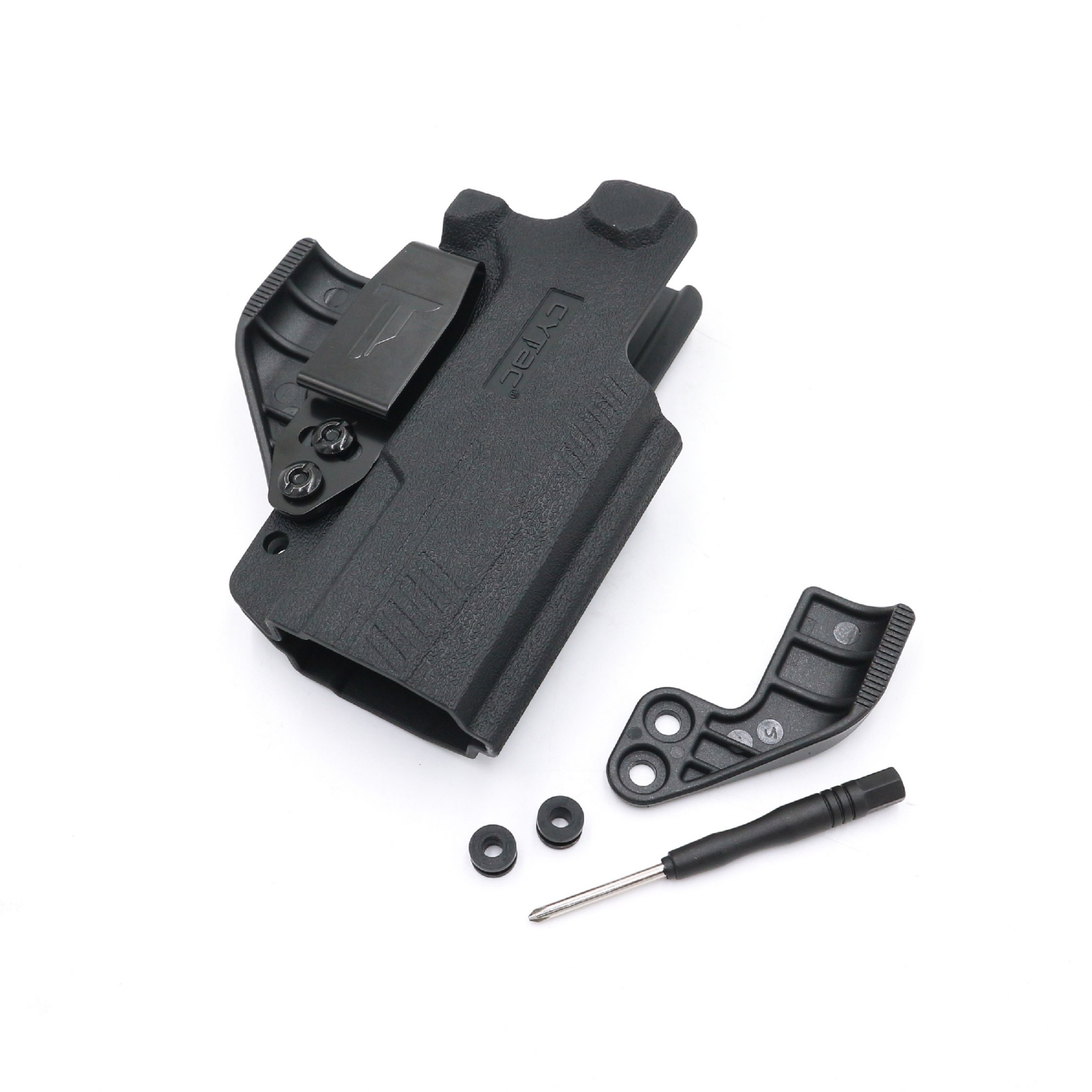 New.ซองพกใน Polymer รุ่น I-Mini-guard Gen3 series ( Cytac IWB Claw Holster ) 🌀ซองผลิตจาก Polymer ชนิดพิเศษ แข็งแรงทนทาน 🌀ตัวยึดเป็นคลิปเหน็บเข็มขัด ( ถอดเปลี่ยนซ้าย-ขวา ได้ ) 🌀สามารถปรับองศาการใช้งานได้ 15 องศา 🌀ออกแบบให้แน