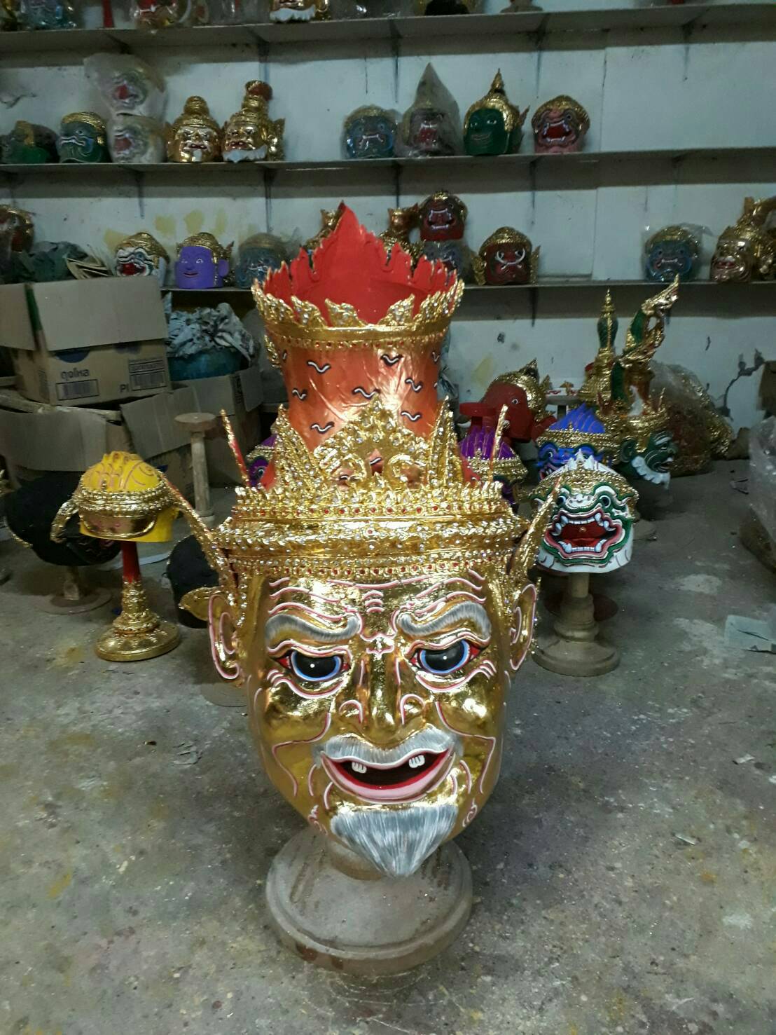 เศียรครู พ่อแก่ ขนาดใหญ่บิ๊ก