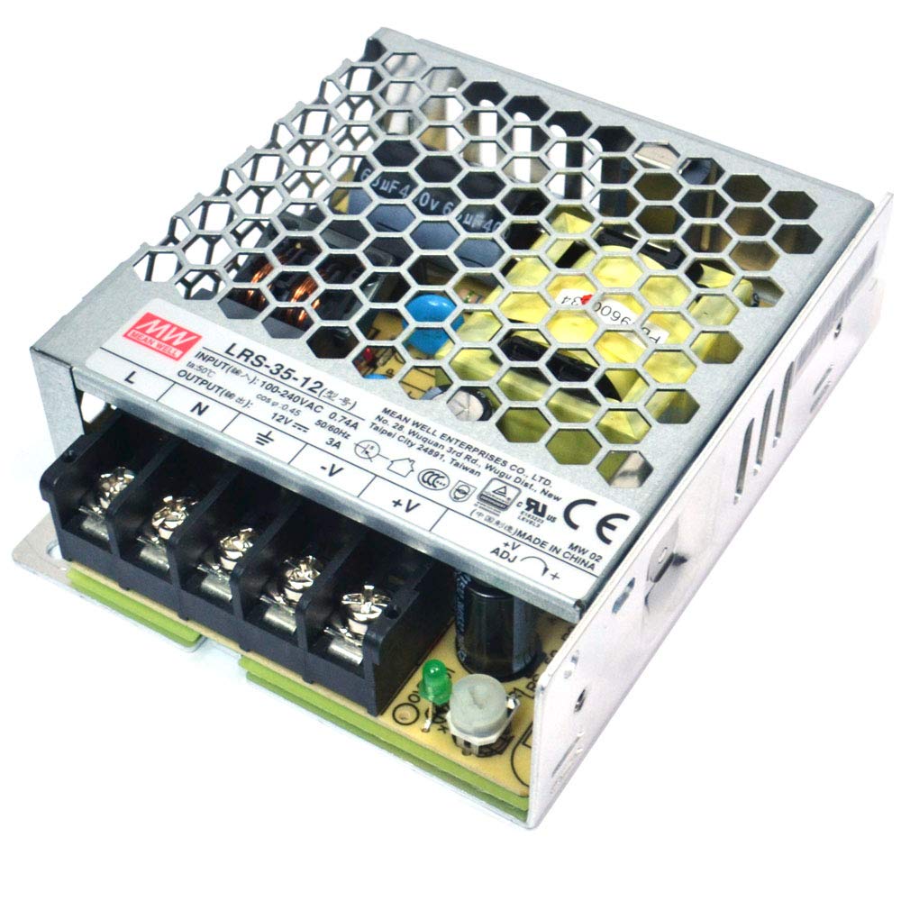 LRS-35-12 POWER SUPPLY 12VDC MEANWELL ของแท้ ใช้กับกล้องวงจรปิด