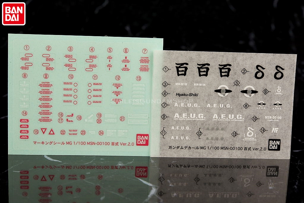 [PO]MG 1/100 MSN-00100 Hyaku-Shiki Ver.2.0[BANDAI]
