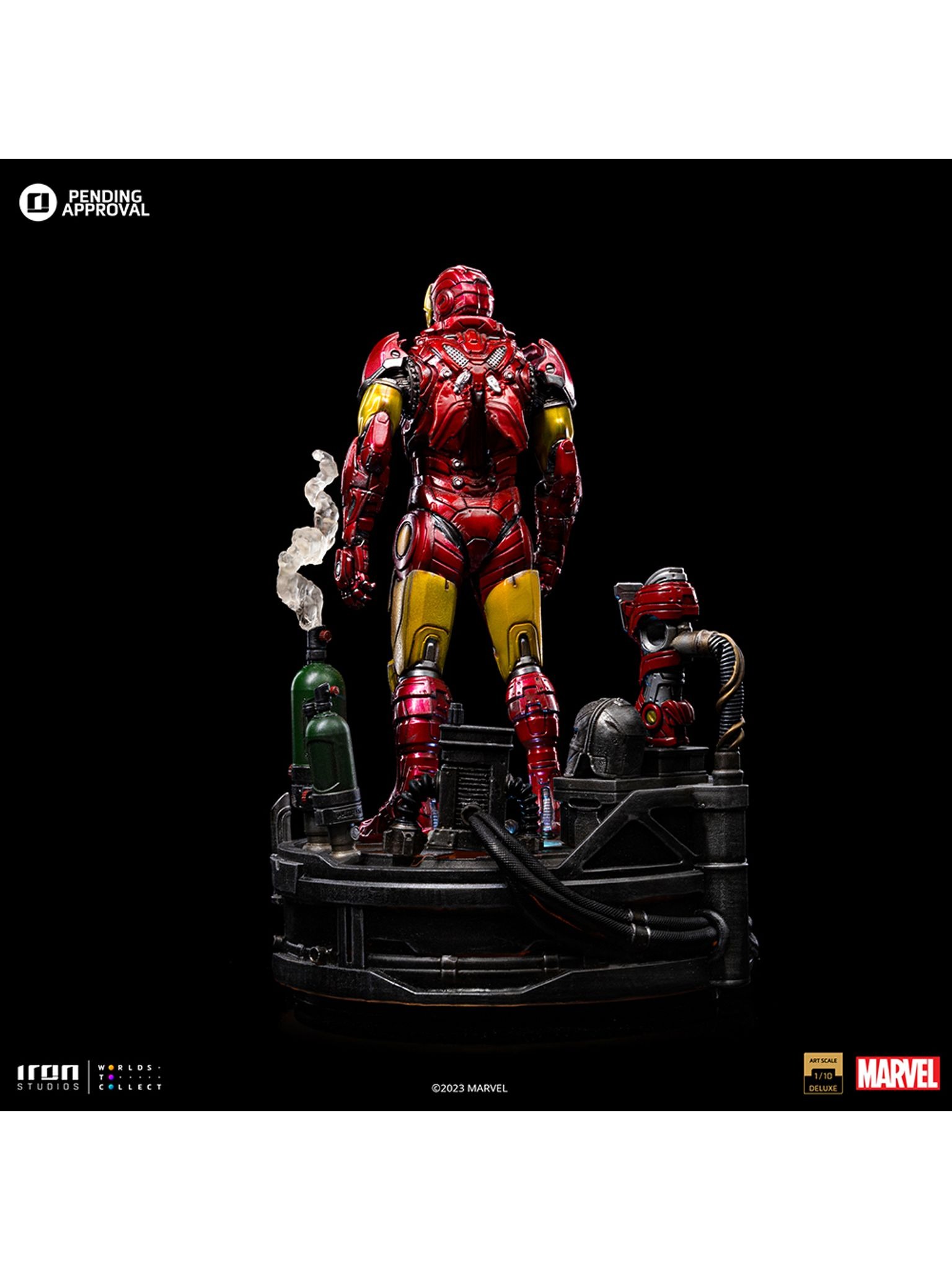 เปิดจอง : Iron Man Unleashed: Marvel 1/10 Scale (Deluxe)
