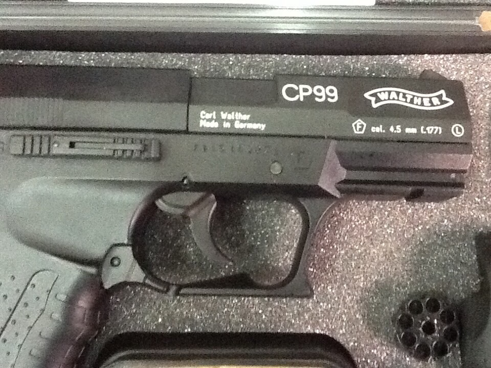 New.UMAREX WALTHER CP99 ลูกเบอร์1 CO2 สีดำ