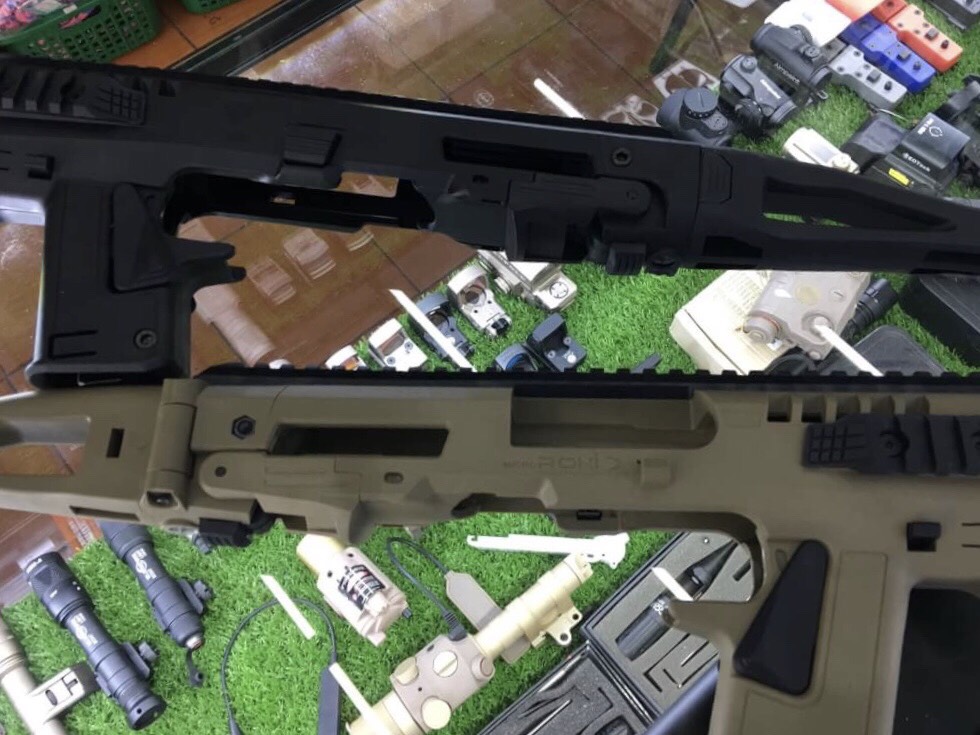 https://youtu.be/4Yf605_41sg New.Micro roni for Glock ชุด advance kit มีไฟฉายมาพร้อม สำหรับ ปืนสั้น GLOCK17 , 19 , 23 , 25 , 32 ราคาพิเศษ