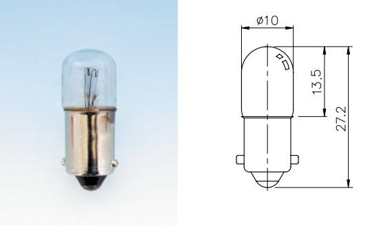 ปุ่มกดมีไฟ สีแดง Illuminated Push Button Switch 1NO+1NC รู 30 mm ไฟ 12V AC/DC