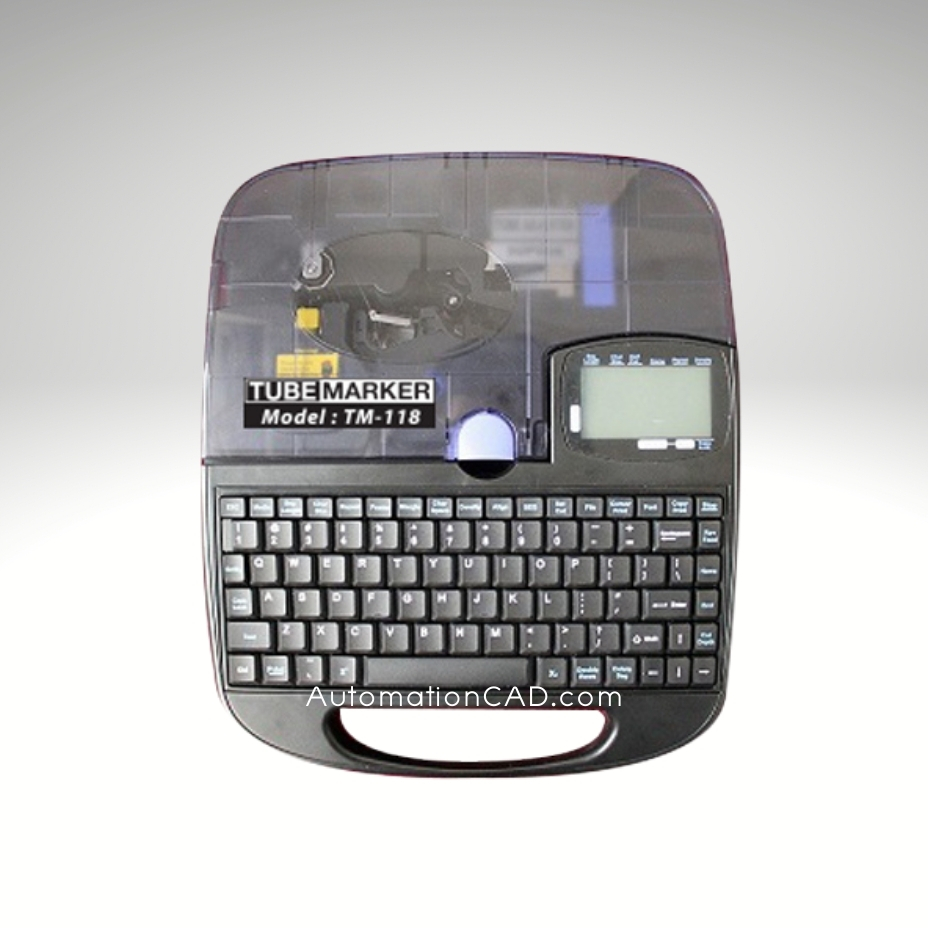 สติ๊กเกอร์ TUBE MARKER 9mmX16m สีขาว ใช้กับเครื่องพิมพ์ฮอตมาร์ค ปลอกมาร์คสายไฟ