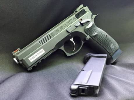 New.CZ75 SP-01 SHADOW KJWORKS 2 ระบบ แม็กแก็ซแรง กับ แม็ก Co2 ราคาพิเศษ