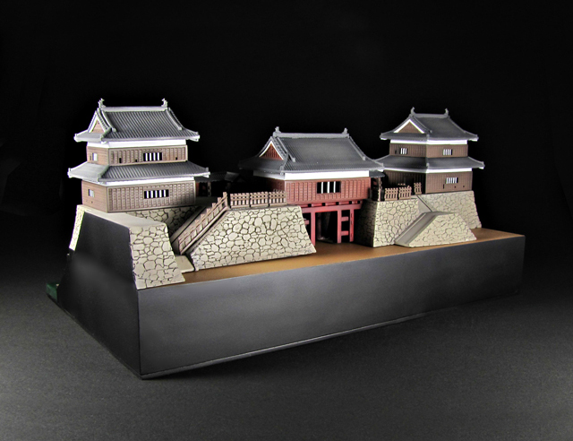 Pre Order เปิดจอง 1/200 Shinshu Ueda Castle -Sanadamaru Domo-kun Set- w/Mini Figure Plastic Model