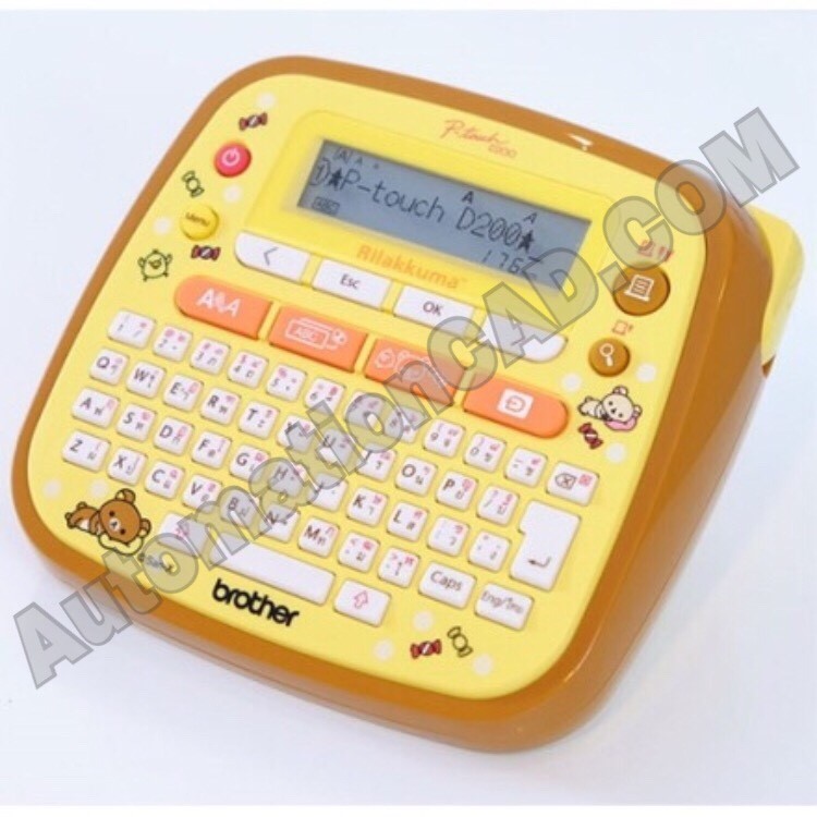 เครื่องพิมพ์ฉลาก PT-D200RK BROTHER LABEL PRINTER สำหรับใช้ในสำนักงาน