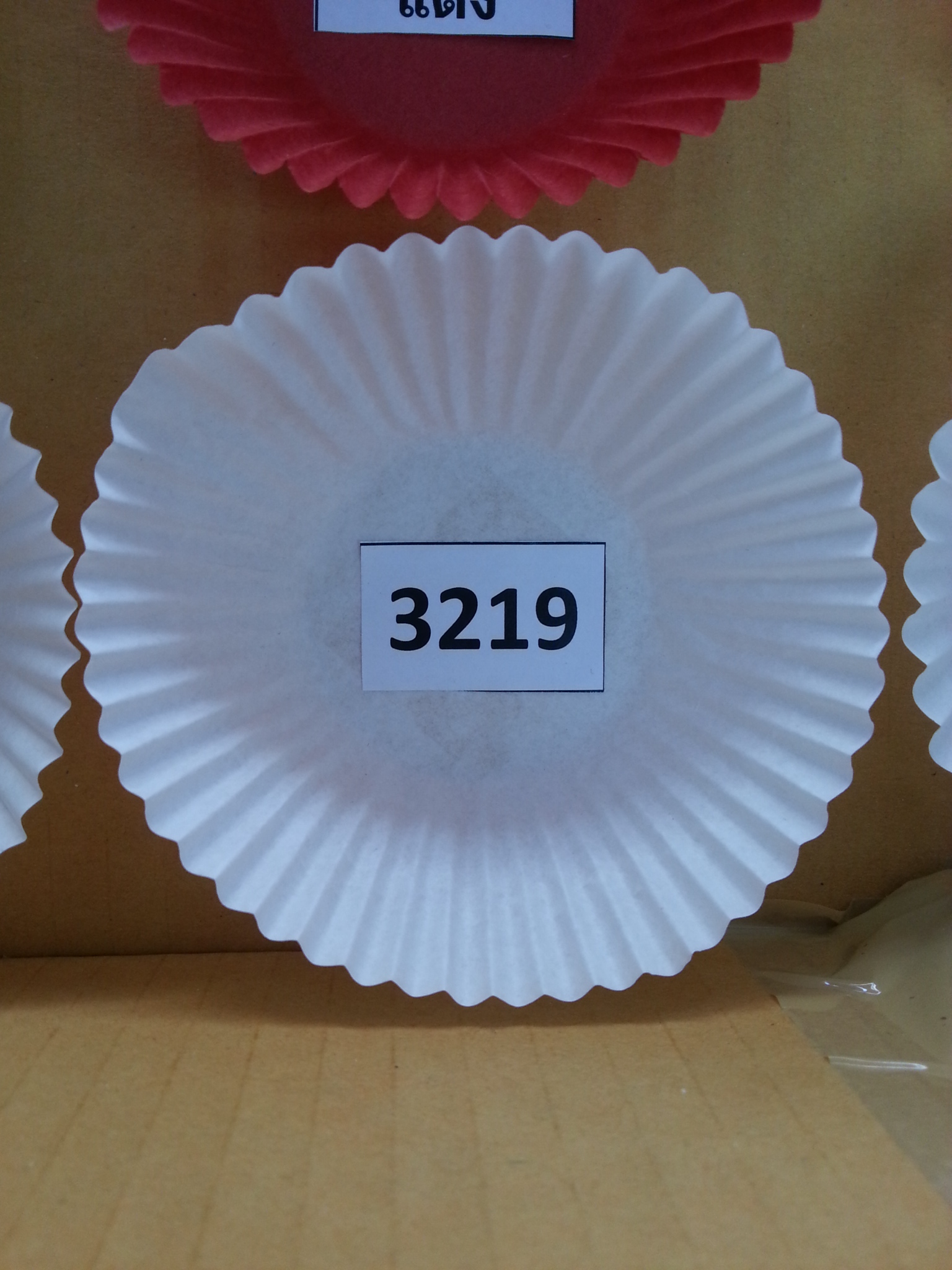 ถ้วยกระดาษไขขาว NO.3219 (800ใบ)