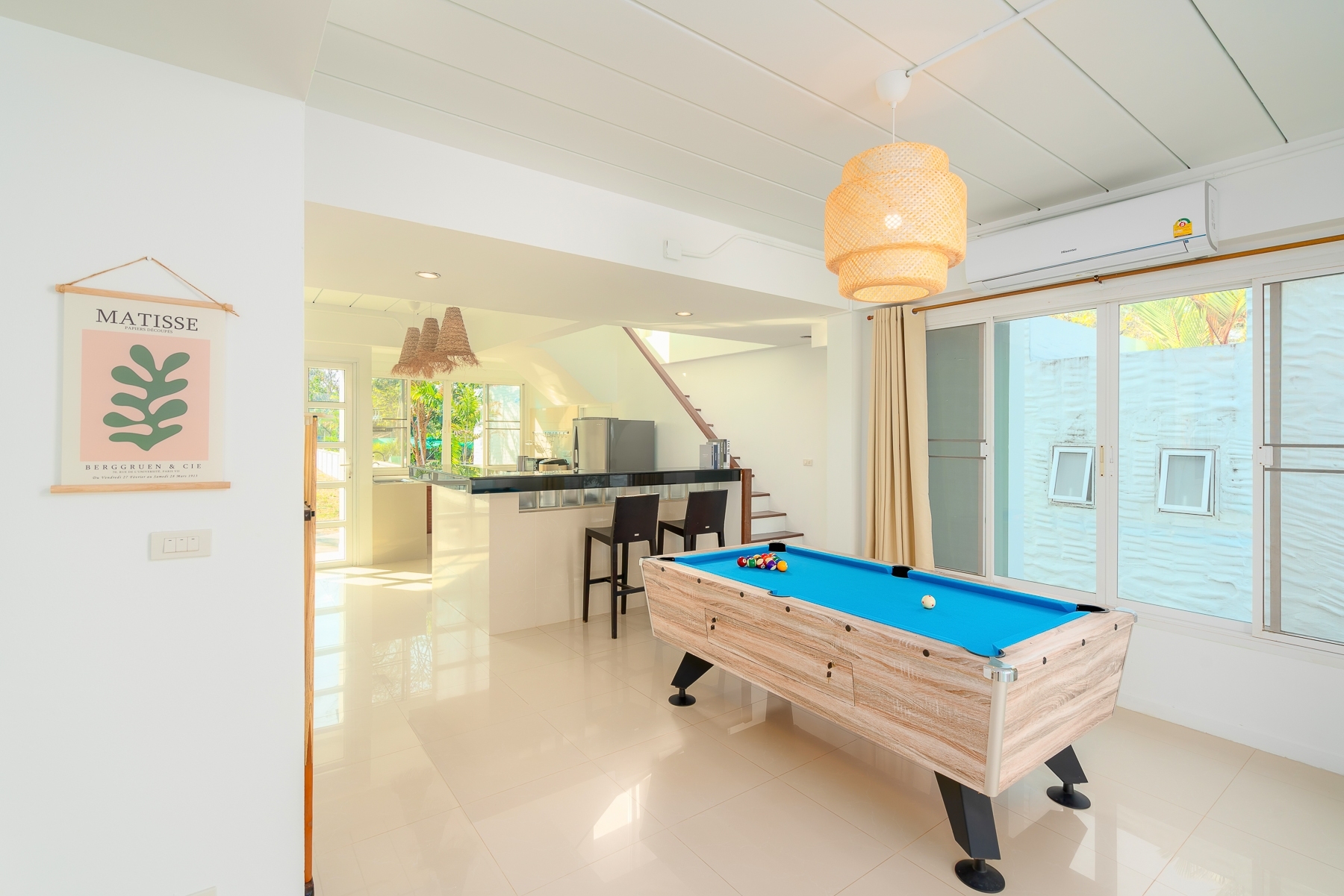 HR15070 บ้านพักติดทะเล The Gina Beach Villa Pranburi