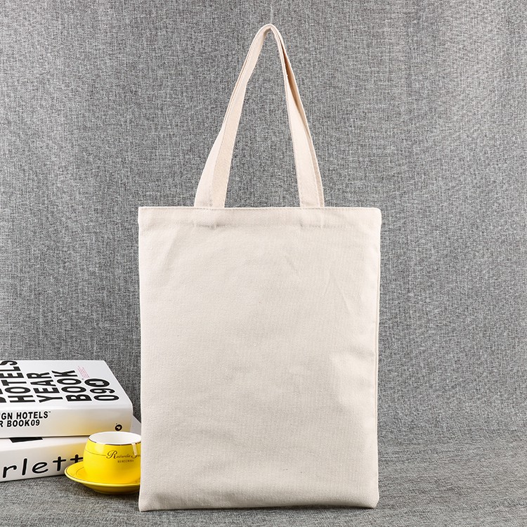 🌎🌿กระเป๋าผ้าดิบราคาถูก ถุงผ้าลดโลกร้อน👛👜 ขาว 12"×13"