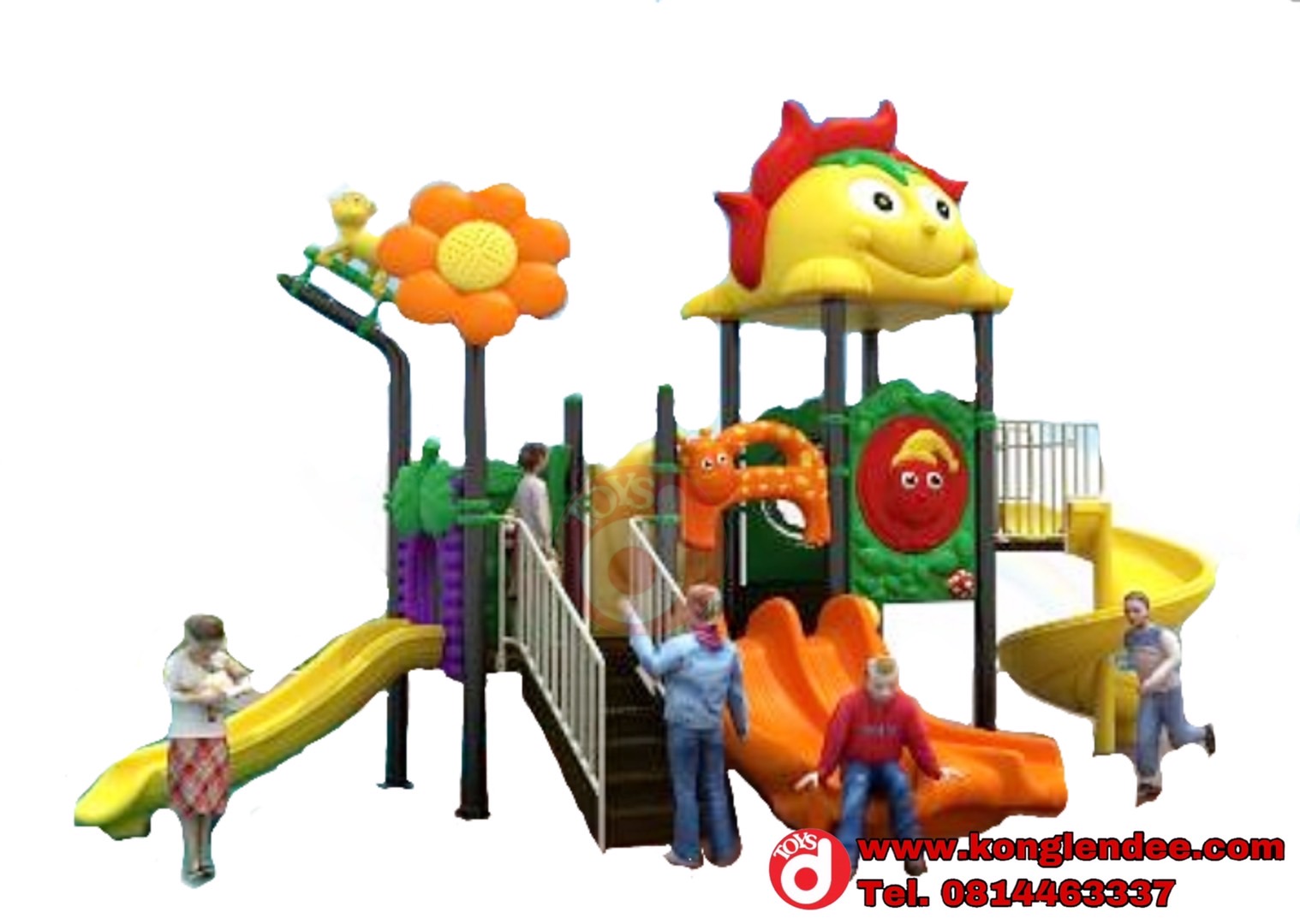 เครื่องเล่นสนาม ชุดปราสาทผลไม้