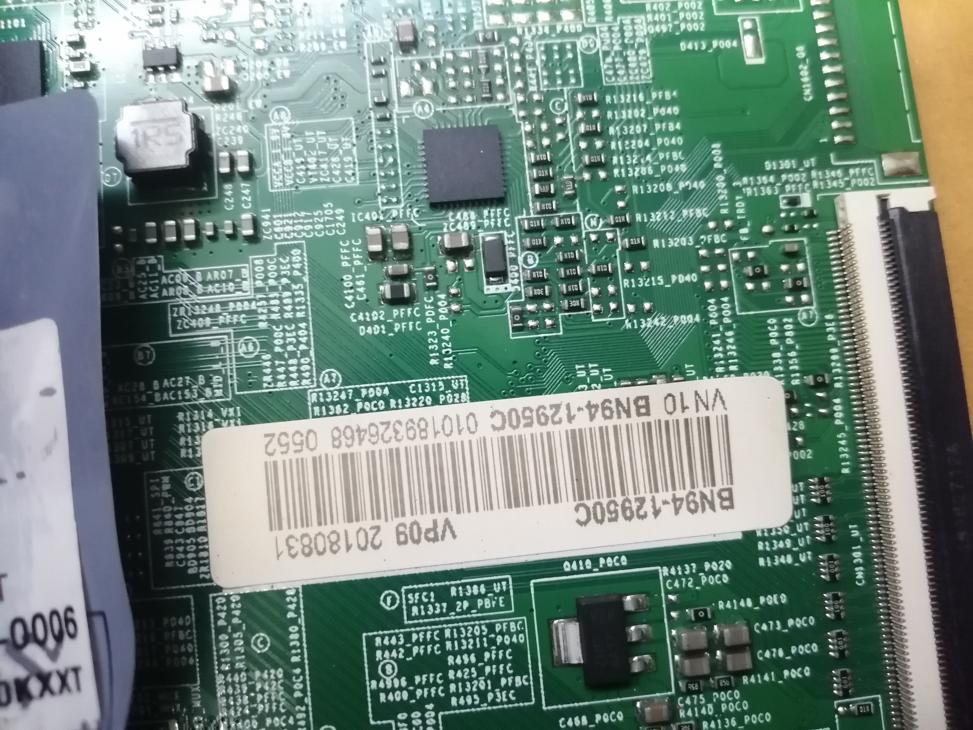 เมนบรอดซัมซุงNA55NU8000KXXT UA55NU8000KXXT UA55NU8500KXMR UA55NU8500KXXT BN94-12950C