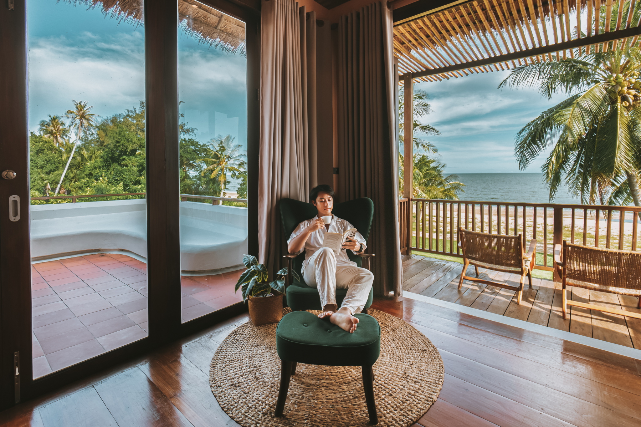 HR15061 บ้านพักติดทะเล The Pamila Beach Villa Kuiburi