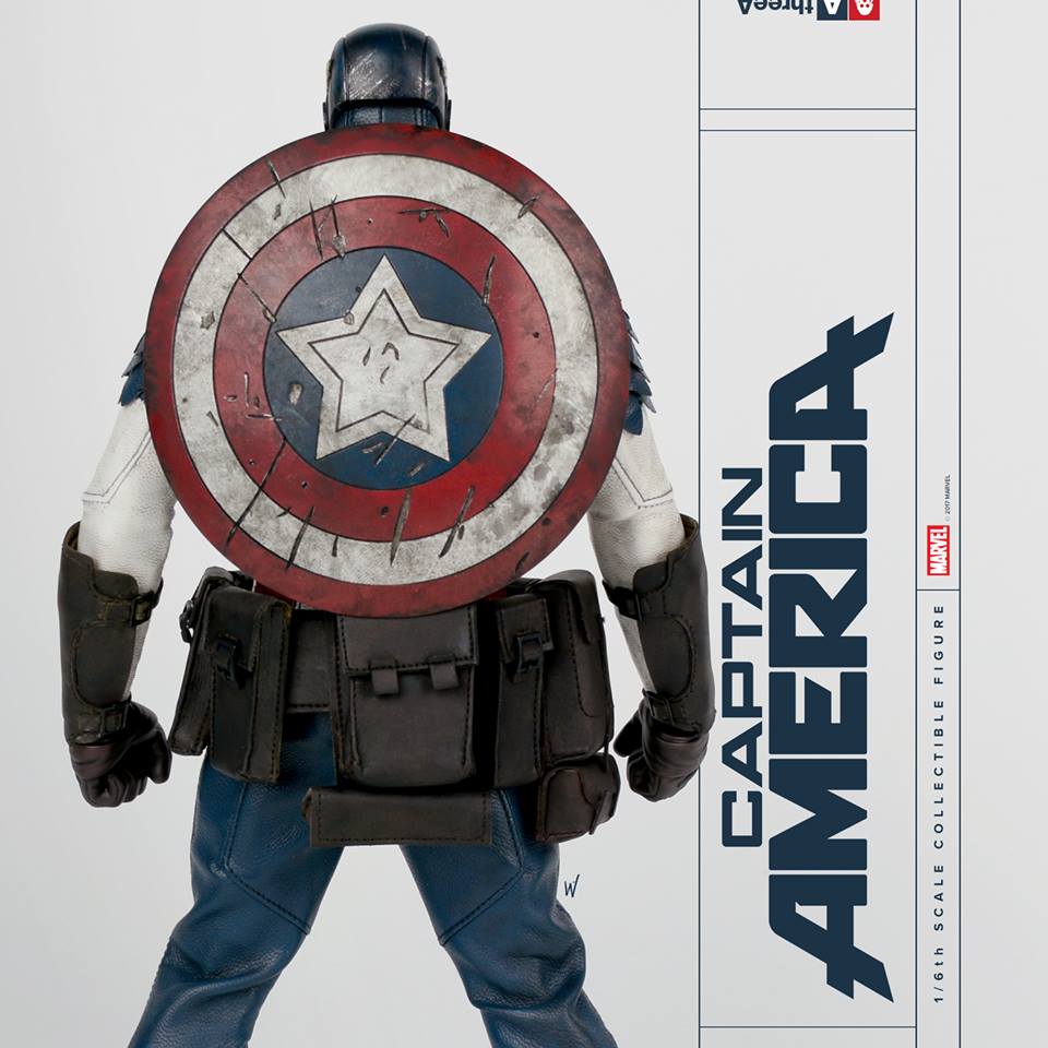 เปิดจอง Captain America Designed by Ashley Wood