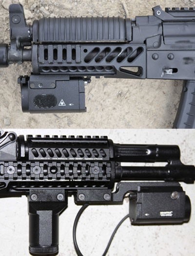 New.ไฟฉายติดปืน AK-SD (AK-SD TWPS LED Tactical Flash Light)