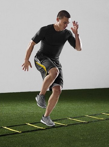 FIT-061 Speed Agility Ladder 5 เมตร 9 ชั้นหรือ Agility Ladder หรือ Speed Ladder บันไดฟิตเนส กีฬา วิ่ง ฟุตบอล เพิ่มความเร็ว