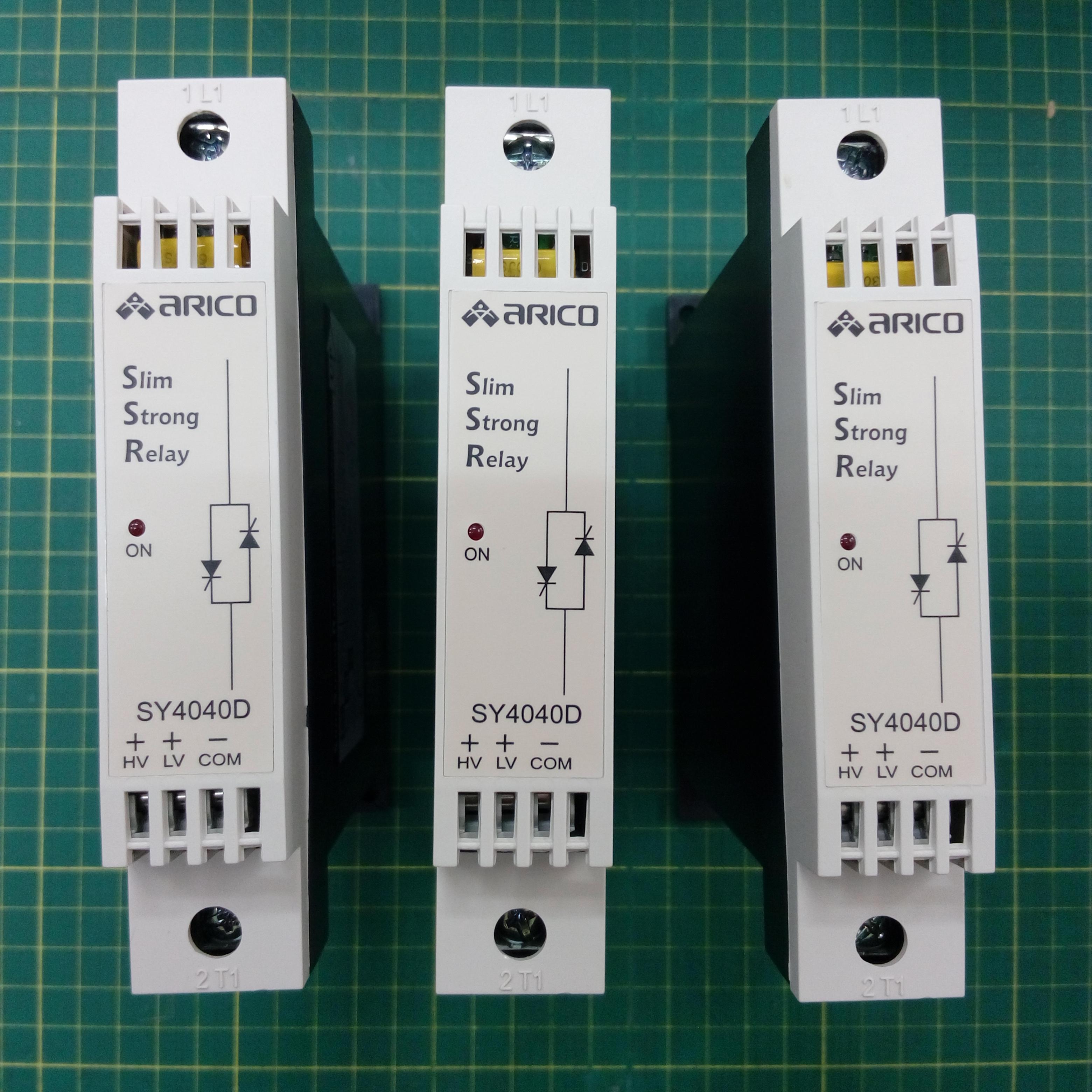 โซลิดสเตท SOLID STATE RELAY ARICO SY4040D ทนกระแส 40A 380V