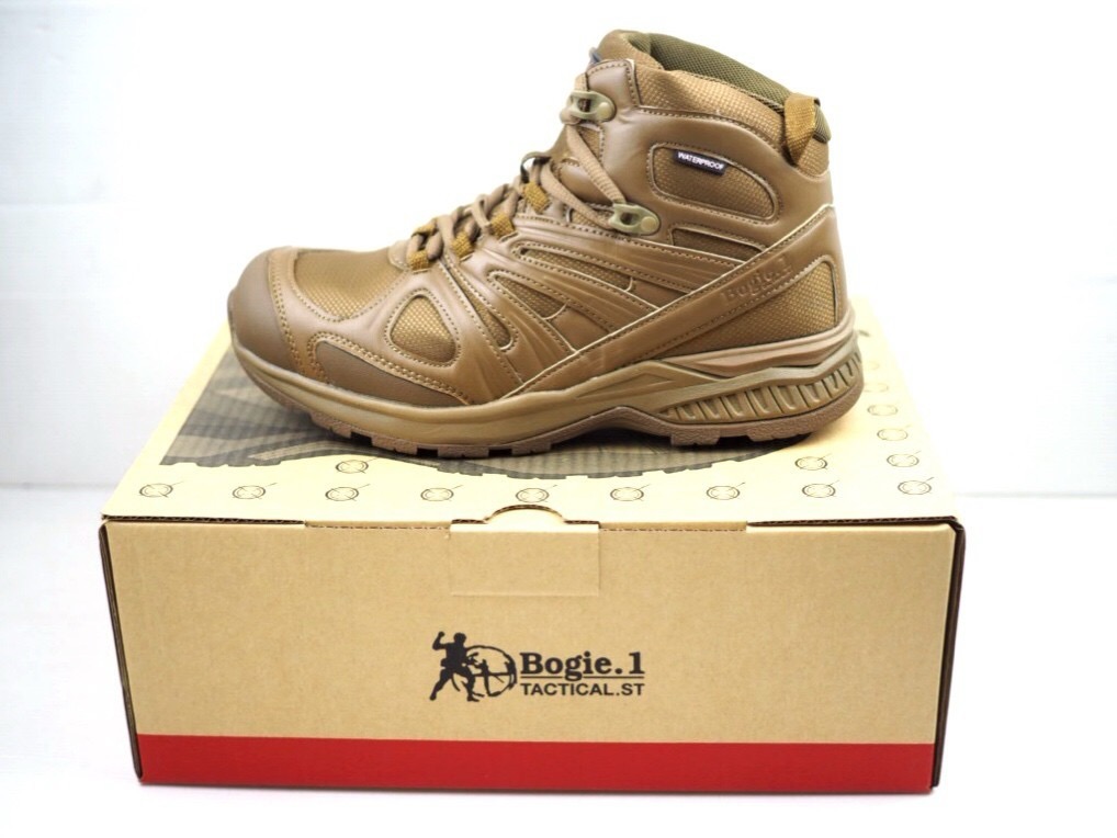 NEW รองเท้า SHOES ATTACK @G-TEX ( WATER PROOF) ภายใต้การผลิตของแบรนด์Bogie1 Tactical ในแวดวงสินค้าประเภท Tactical และ Outdoor นั้น คุณสมบัติการกันน้ำและการระบายอากาศของผลิตภัณฑ์เป็นสิ่งที่สำคัญ เพราะกิจกรรมที่ผู้สวมใส่ใช้งานจะต้องเผชิญนั้นมีหลากหลาย เป็นร