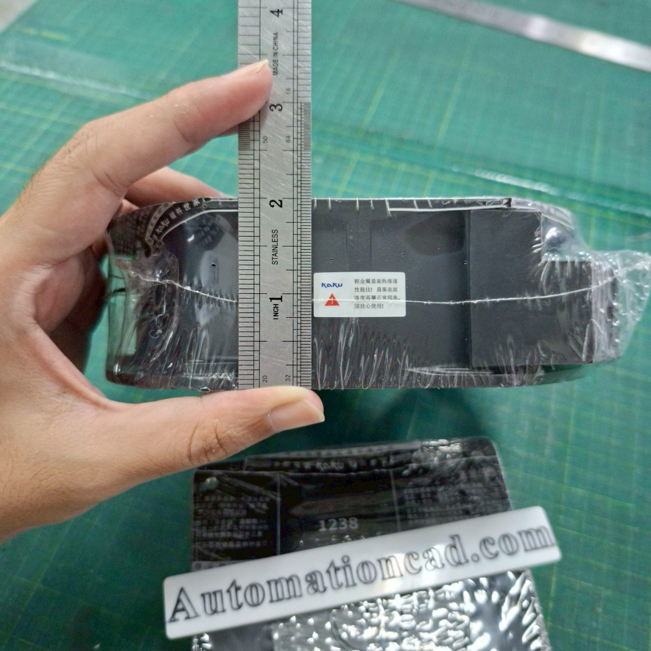 พัดลมระบายอากาศ KAKU ขนาด 6 นิ้ว 220VAC ลูกปืนแบบ Ball - KA1725HA2 Cable