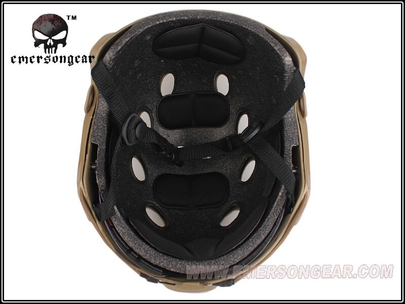 New.หมวกยุทธวิธี Helmet/Protective Pads >> Helmet >> EMERSON FAST Helmet/Protective Goggle PJ Type สีดำ สีทราย สีเทา สีมาดิเคม ราคาพิเศษ