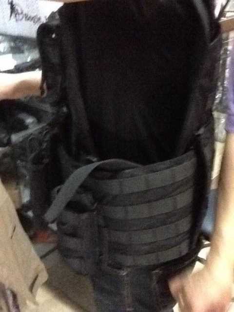 เสื้อปลอกเกราะมาตรฐาน สีดำ