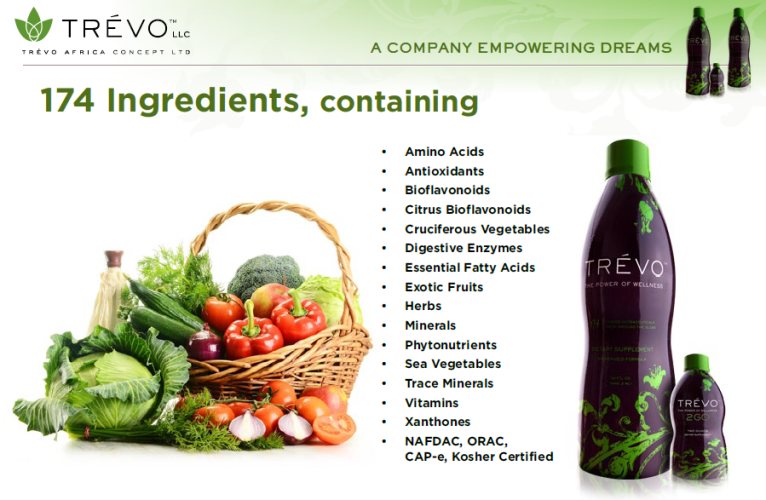 C-52Trevo ผลิตภัณฑ์เสริมอาหารเพื่อสุขภาพ 32 Oz. (1 ขวด)