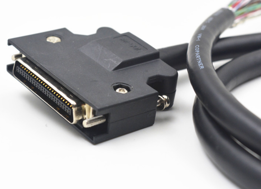 MDFLY CN50 50-Pin I/O Signal Cable For Yaskawa Mitsubishi Servo Drives